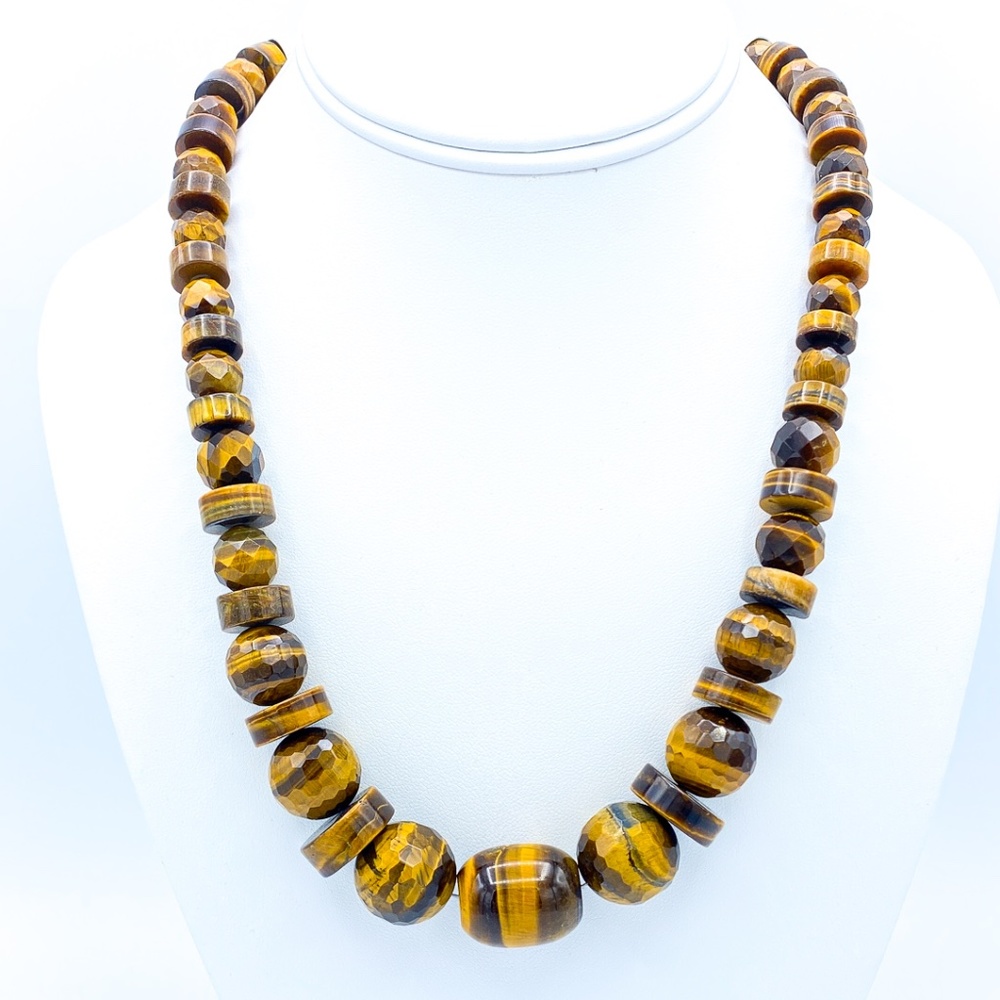 Jay King Tiger's Eye Necklace - FLAWLESS